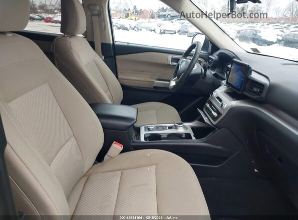 1FMSK8DH3RGA24682 2024 FORD FORD EXPLORER Blue Widok wnętrza z przodu