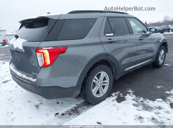 1FMSK8DH4NGA44501 2022 FORD FORD EXPLORER Gray Trasero derecho
