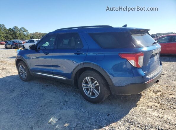 1FMSK8DH5NGA06694 2022 FORD FORD EXPLORER Blue Tył lewy
