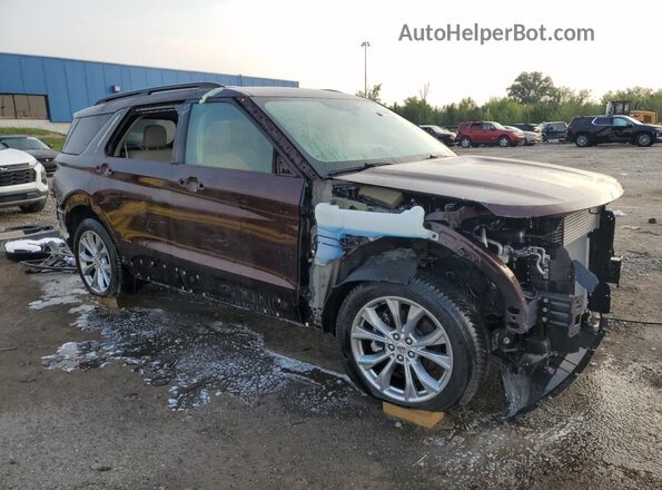1FMSK8DH8LGA37337 2020 FORD FORD EXPLORER Коричневый Передняя правая четверть