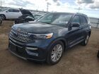 2024 Ford Explorer Limited Blue vin: 1FMSK8FH3RGA65911