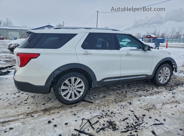 1FMSK8FH9NGC44366 2022 FORD FORD EXPLORER White Tył prawy