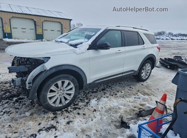 1FMSK8FH9NGC44366 2022 FORD FORD EXPLORER White Przód lewy