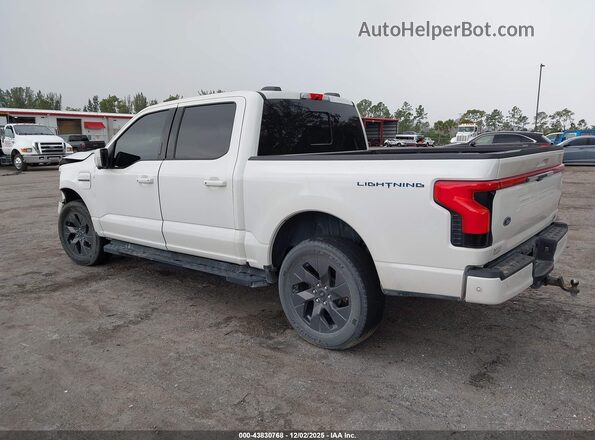 1FT6W1EV2NWG03216 2022 FORD F-150 LIGHTNING Белый Задняя левая четверть