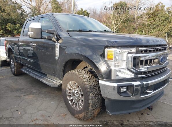1FT7W2B61MEE02662 2021 FORD F-250 Black Widok wnętrza z tyłu