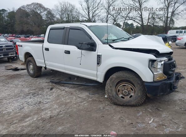 1FT7W2B68NEC34455 2022 FORD F-250 Белый Передняя правая четверть
