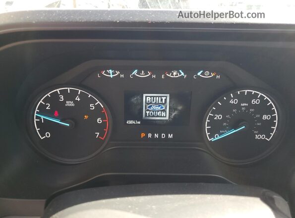 1FT7W2BN2REF95418 2024 FORD F250 White Widok zestawu wskaźników