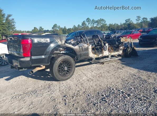 1FT7W2BNXMED85531 2021 FORD F-250 Black Задня права чверть