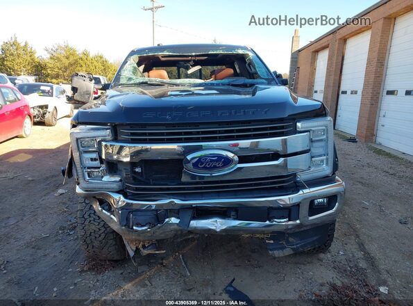 1FT7W2BT0JEC35423 2018 FORD F-250 Черный Вид щитка приборов