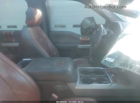 1FT7W2BT0JEC35423 2018 FORD F-250 Черный Вид салона спереди