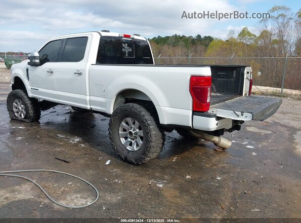 1FT7W2BT0MEC03060 2021 FORD F-250 White Tył lewy