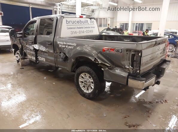 1FT7W2BT0MED89991 2021 FORD F-250 Серый Задняя левая четверть
