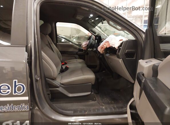 1FT7W2BT0MED89991 2021 FORD F-250 Серый Вид салона спереди