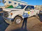 2022 Ford F250 Super Duty White vin: 1FT7W2BT1NED07090