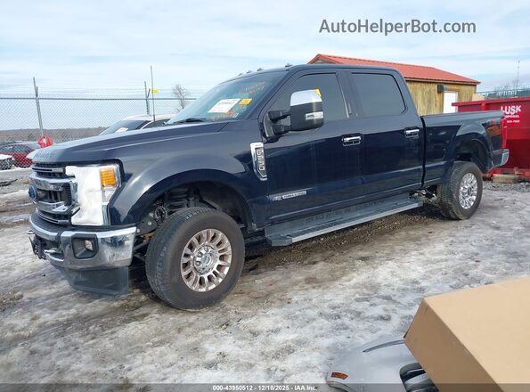 1FT7W2BT4NEC39206 2022 FORD F-250 Blue Front left