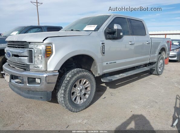 1FT7W2BT5KED10568 2019 FORD F-250 Серебряный Передняя левая четверть
