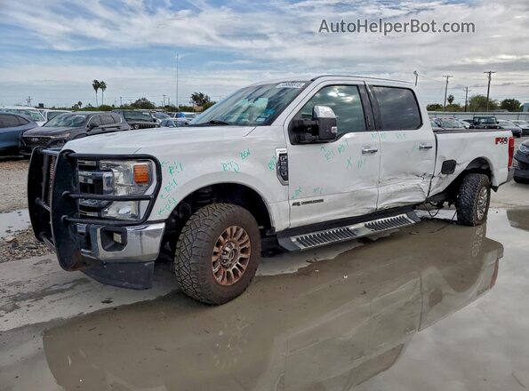 1FT7W2BT5LEE19565 2020 FORD F250 White Przód lewy