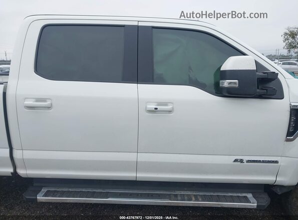 1FT7W2BT5NEE32447 2022 FORD F-250 White Vista interior trasera