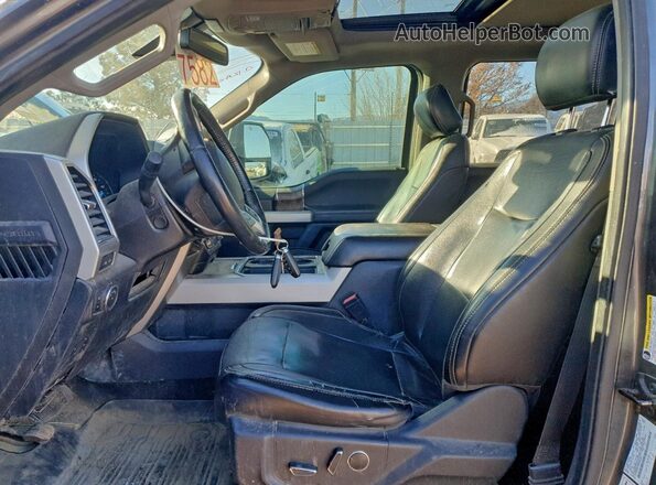 1FT7W2BT7KED65278 2019 FORD F250 Gray Front interior view