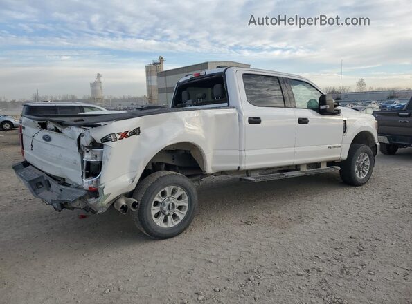 1FT7W2BT7MEC67791 2021 FORD F250 White უკანა მარჯვენა