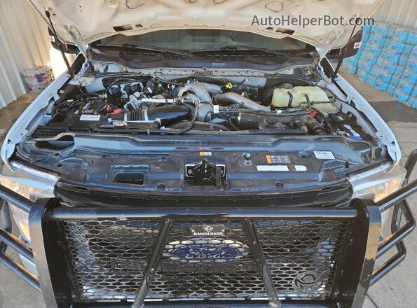 1FT7W2BT7NEC47431 2022 FORD F250 White Vista de la etiqueta del VIN