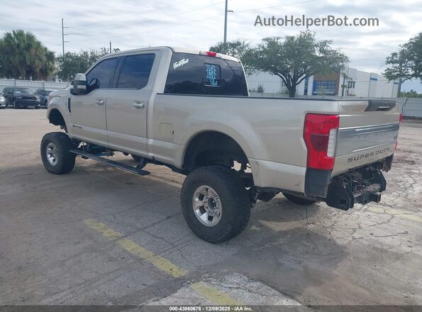 1FT7W2BT8JEC36593 2018 FORD F-250 Золотой Задняя левая четверть