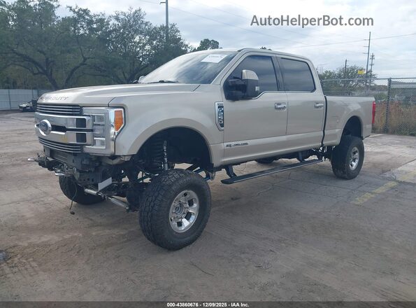 1FT7W2BT8JEC36593 2018 FORD F-250 Золотой Передняя левая четверть