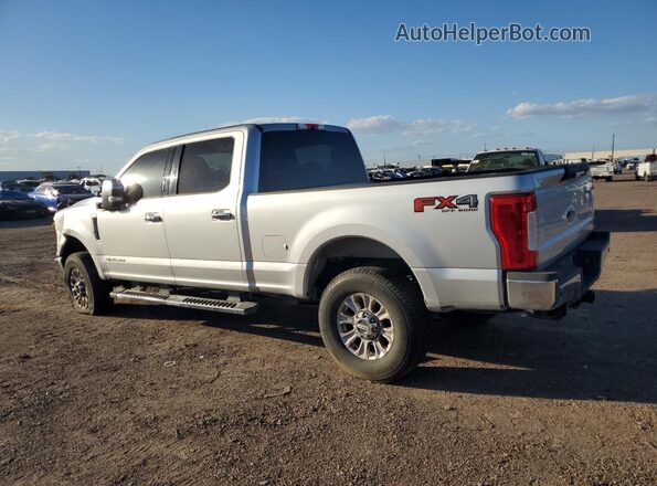 1FT7W2BT8JEC58593 2018 FORD F250 Серебряный Задняя левая четверть
