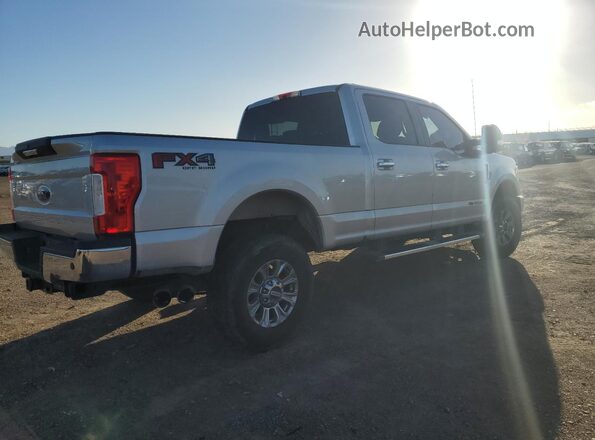 1FT7W2BT8JEC58593 2018 FORD F250 Серебряный Задняя правая четверть