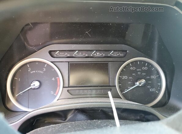 1FT7W2BT8JEC58593 2018 FORD F250 Серебряный Вид щитка приборов