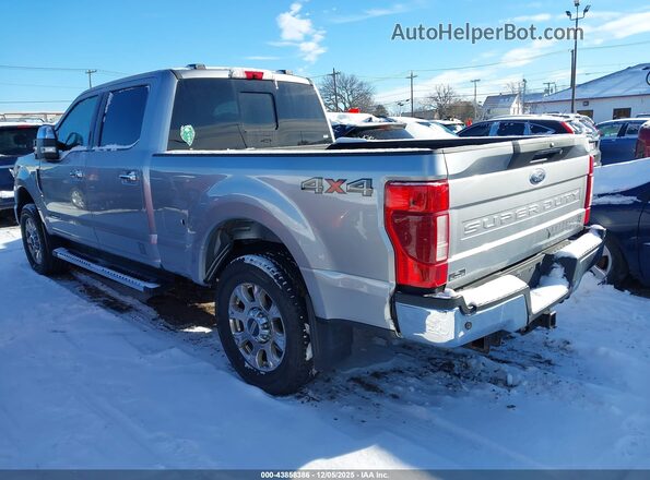 1FT7W2BT8LED74279 2020 FORD F-250 Silver Trasero izquierdo