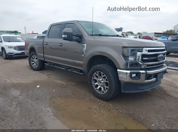 1FT7W2BT8NEC09853 2022 FORD F-250 Brown Front right