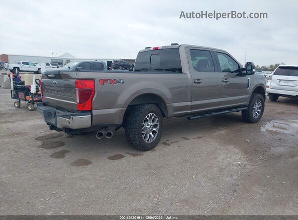 1FT7W2BT8NEC09853 2022 FORD F-250 Brown Rear right