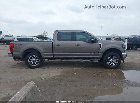 1FT7W2BT8NEC09853 2022 FORD F-250 Brown Rear interior view