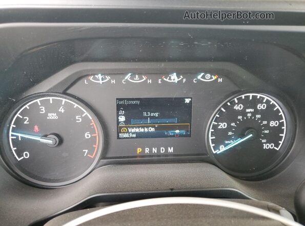 1FT7X2AA1REF28076 2024 FORD F250 White Вид щитка приладів