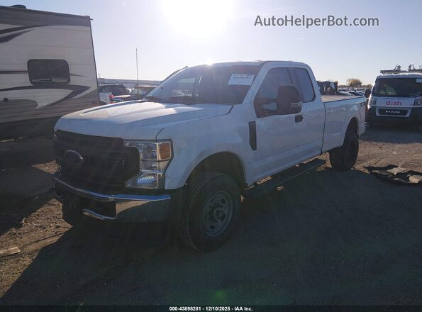 1FT7X2B60NEC70296 2022 FORD F-250 White Przód lewy