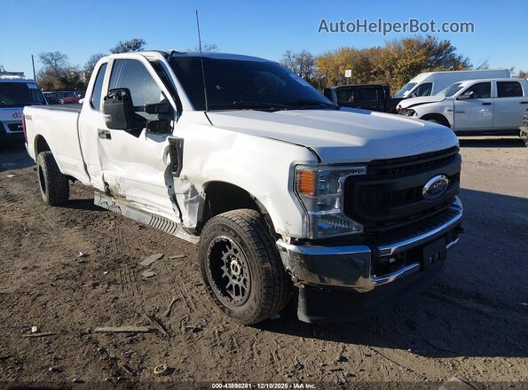 1FT7X2B60NEC70296 2022 FORD F-250 White Przód prawy