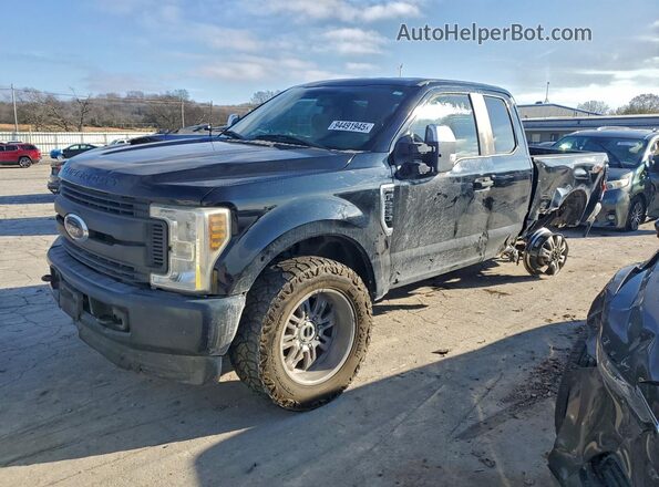 1FT7X2B64JEB74651 2018 FORD F250 Черный Передняя левая четверть