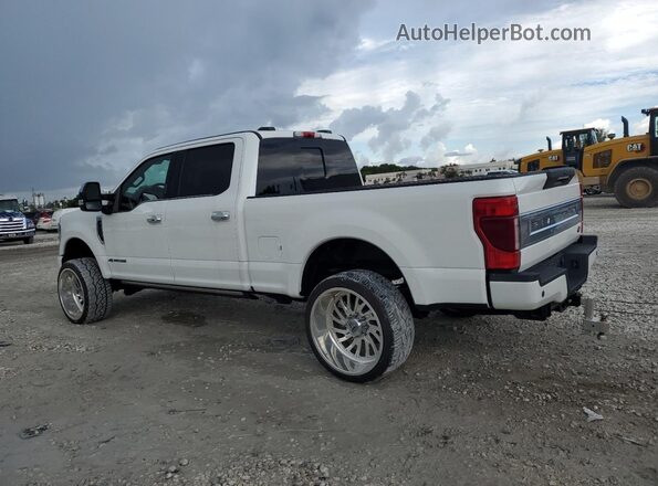 1FT8W2BT2NEF44661 2022 FORD F250 Белый Задняя левая четверть