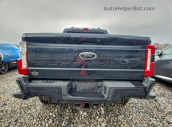 1FT8W2BT7SEC91087 2025 FORD F250 Black Вид ззаду
