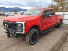 2024 Ford F250 Super Duty Red vin: 1FT8W2BTXRED00360