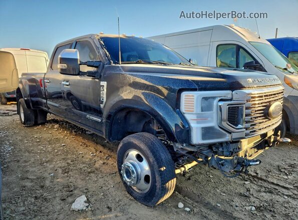 1FT8W3DT3NEC01876 2022 FORD F350 Black Przód prawy