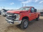 2022 Ford F250 Super Duty Red vin: 1FTBF2B67NEF37611