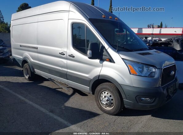 1FTBF4XG3MKA88702 2021 FORD TRANSIT-350 Gray Przód prawy