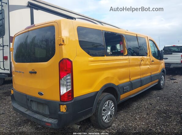 1FTBR1Y82MKA04401 2021 FORD TRANSIT-250 Желтый Задняя правая четверть