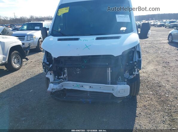 1FTBW1XG9RKB87160 2024 FORD TRANSIT-350 White Widok z przodu