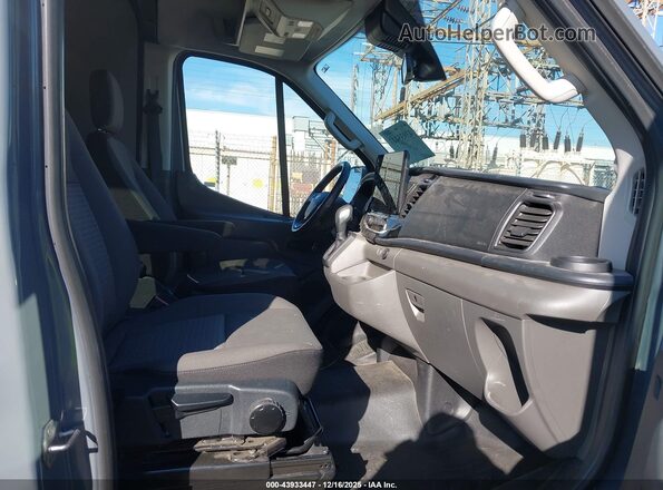 1FTBW2CG5PKB51555 2023 FORD TRANSIT-350 Gray Widok wnętrza z przodu