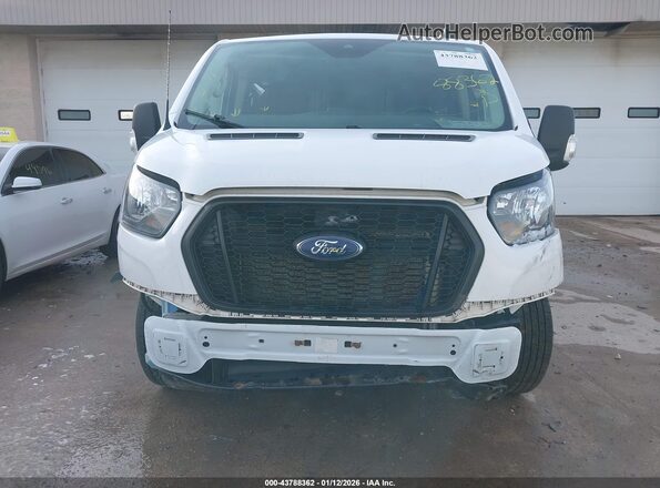 1FTBW2Y84MKA84993 2021 FORD TRANSIT-350 White Rear interior view