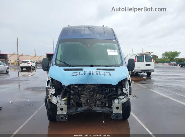 1FTBW3X83PKA08130 2023 FORD TRANSIT-350 Blue წინა პანელის ხედი