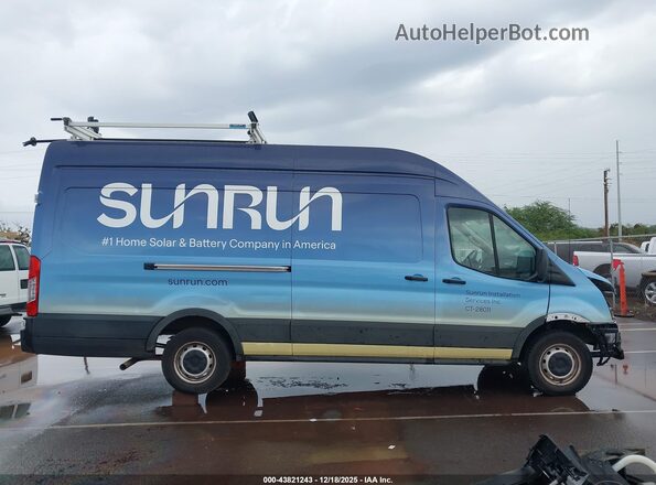 1FTBW3X83PKA08130 2023 FORD TRANSIT-350 Blue ხელსაწყოთა პანელის ხედი